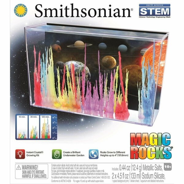 Nsi 4 in. Smithsonian Magic Rock Set 52381